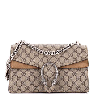 Gucci Small Dionysus Bag GG Coated Canvas